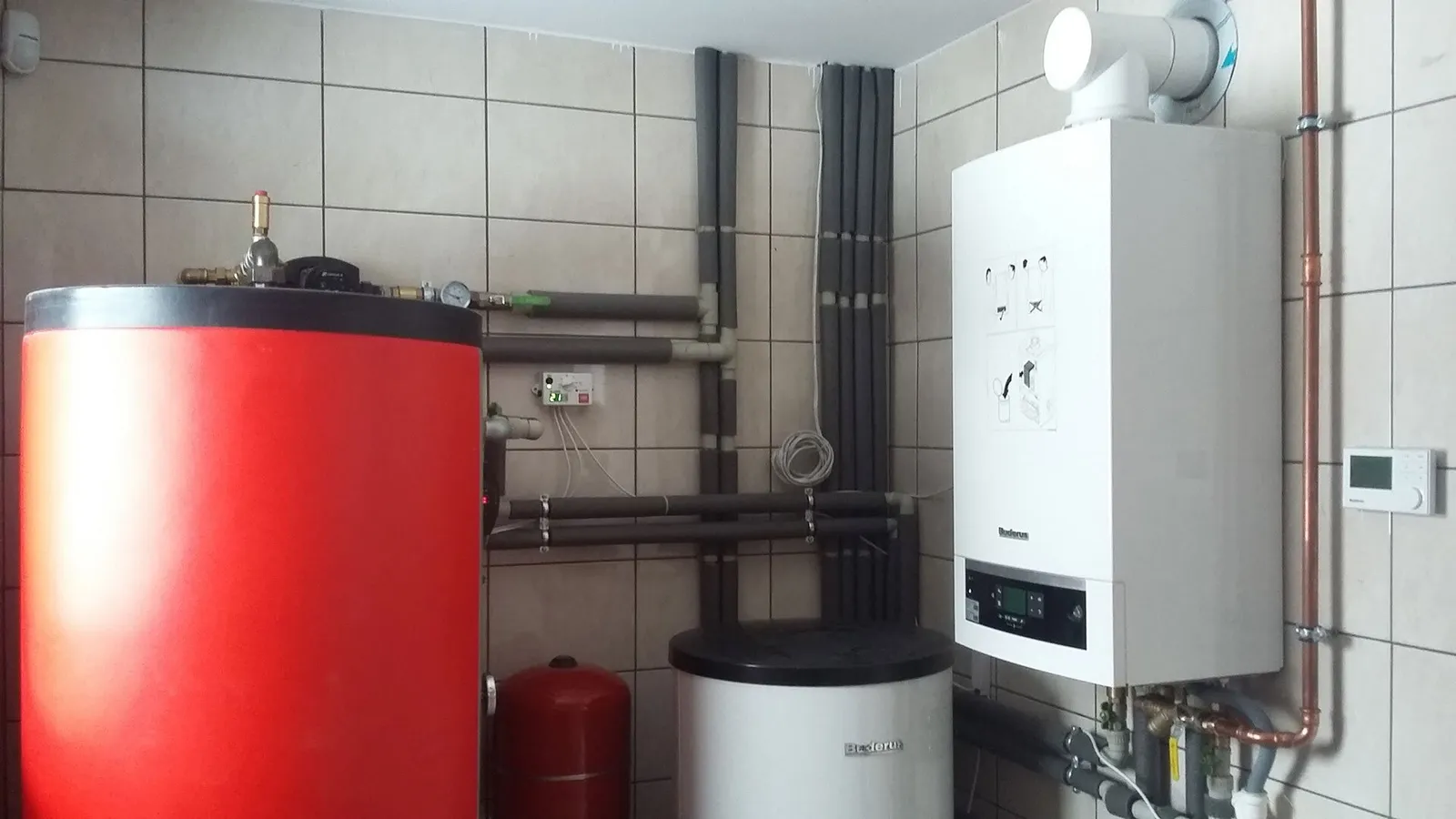 Kotłownia z buforem - realizacja TECH-INSTAL