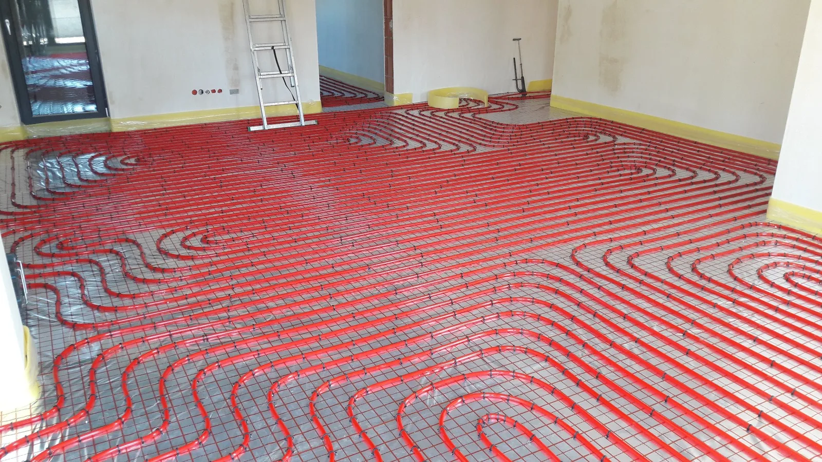 Ogrzewanie podłogowe 220 m² - Nowy dom, Wodzisław Śląski